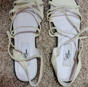 Light yellow sandals